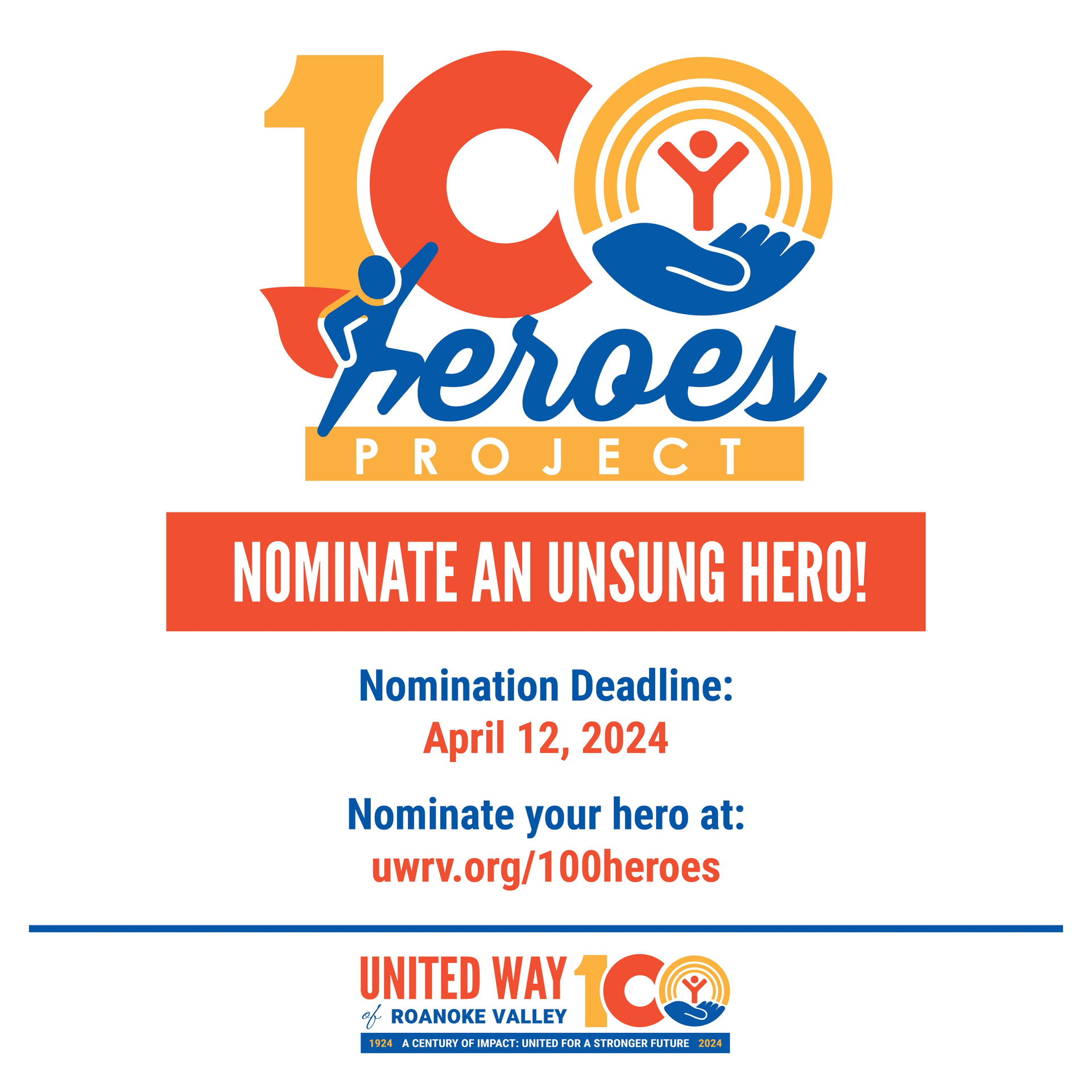 thumbnails 100 Heroes Project - United Way of Roanoke Valley